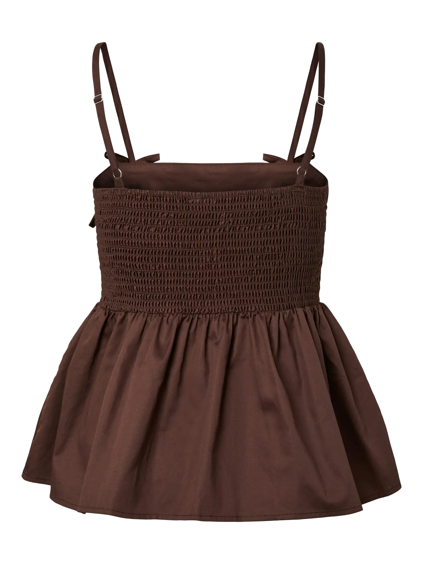 Yasmagly strap top - coffee bean