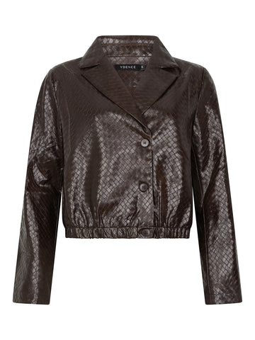 Jacket Megan  - Dark brown