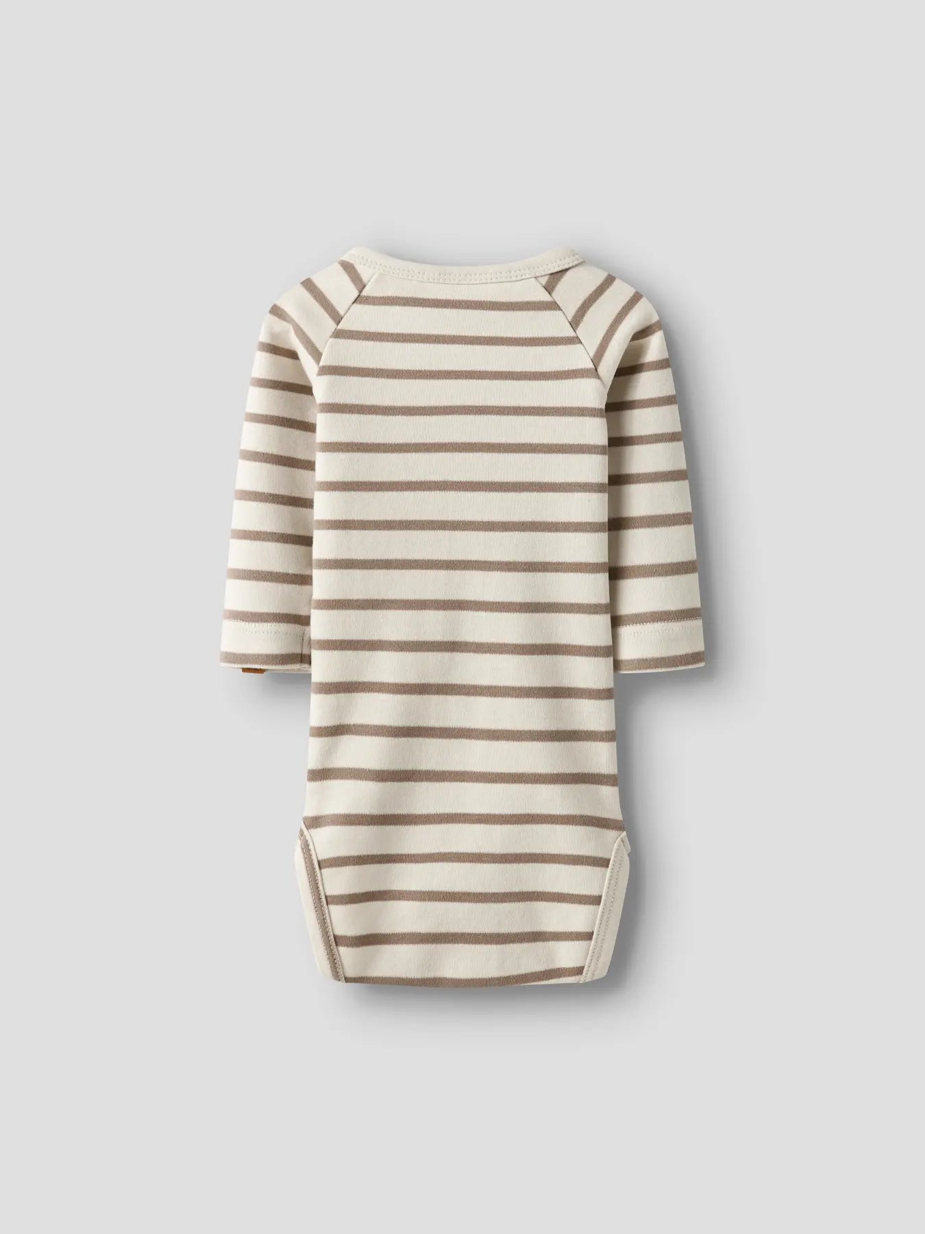 Nbmlimia ls reg body lil - turtledove stripes sepia tint