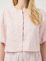 Yasnitta top - Star white embrodery