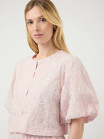 Yasnitta top - Star white embrodery