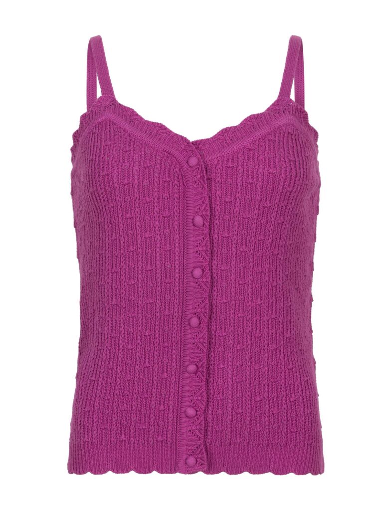 Knitted top Kathleen - Purple