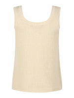 Knitted top Keely – Ecru