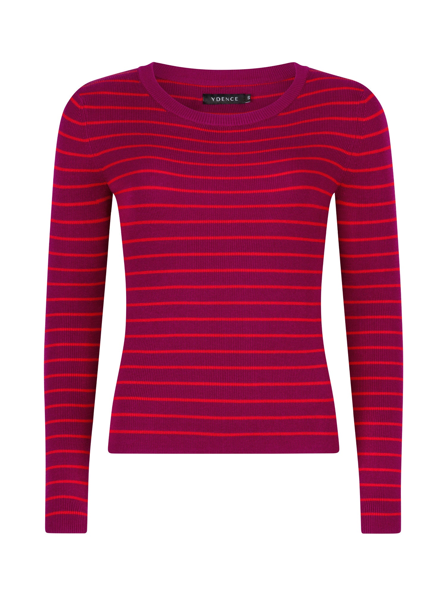 Knitted Top Devina - Fuchsia purple/red
