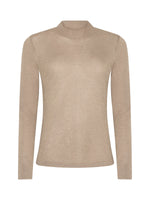 Knitted top Lotte - Beige