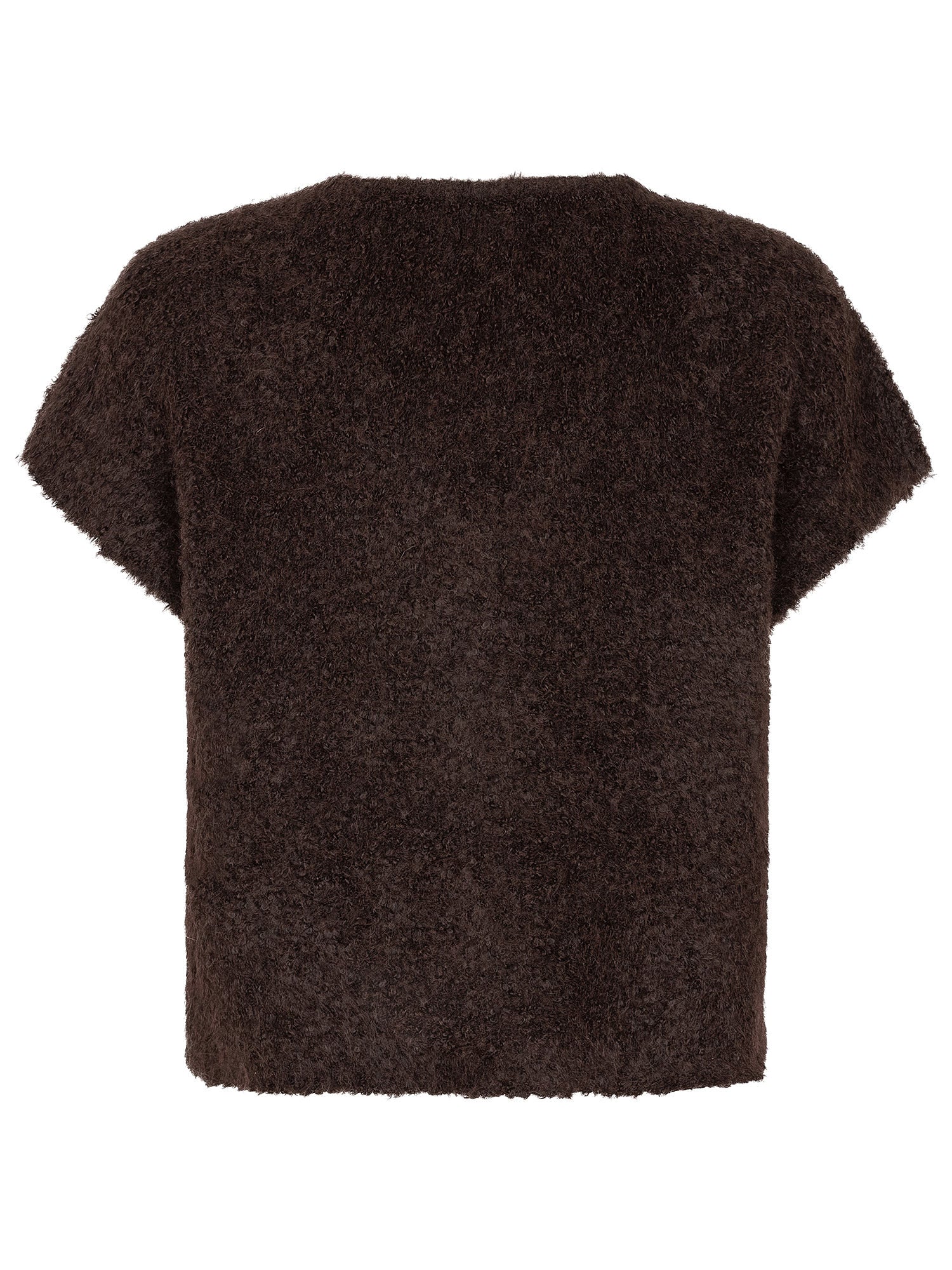 Knitted Cardigan Rochelle - Dark brown