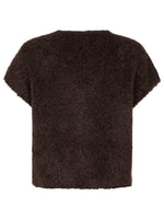 Knitted Cardigan Rochelle - Dark brown