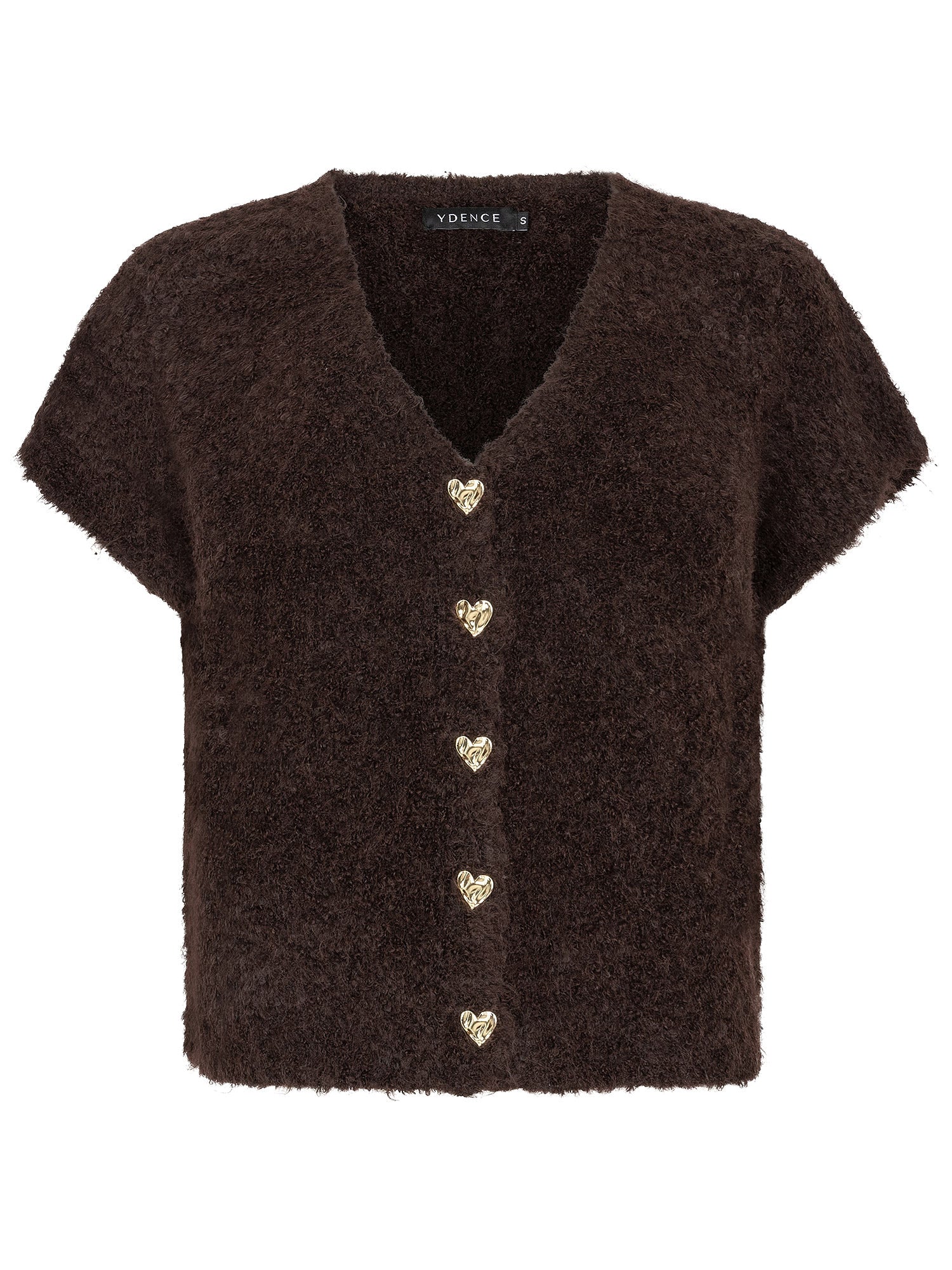 Knitted Cardigan Rochelle - Dark brown