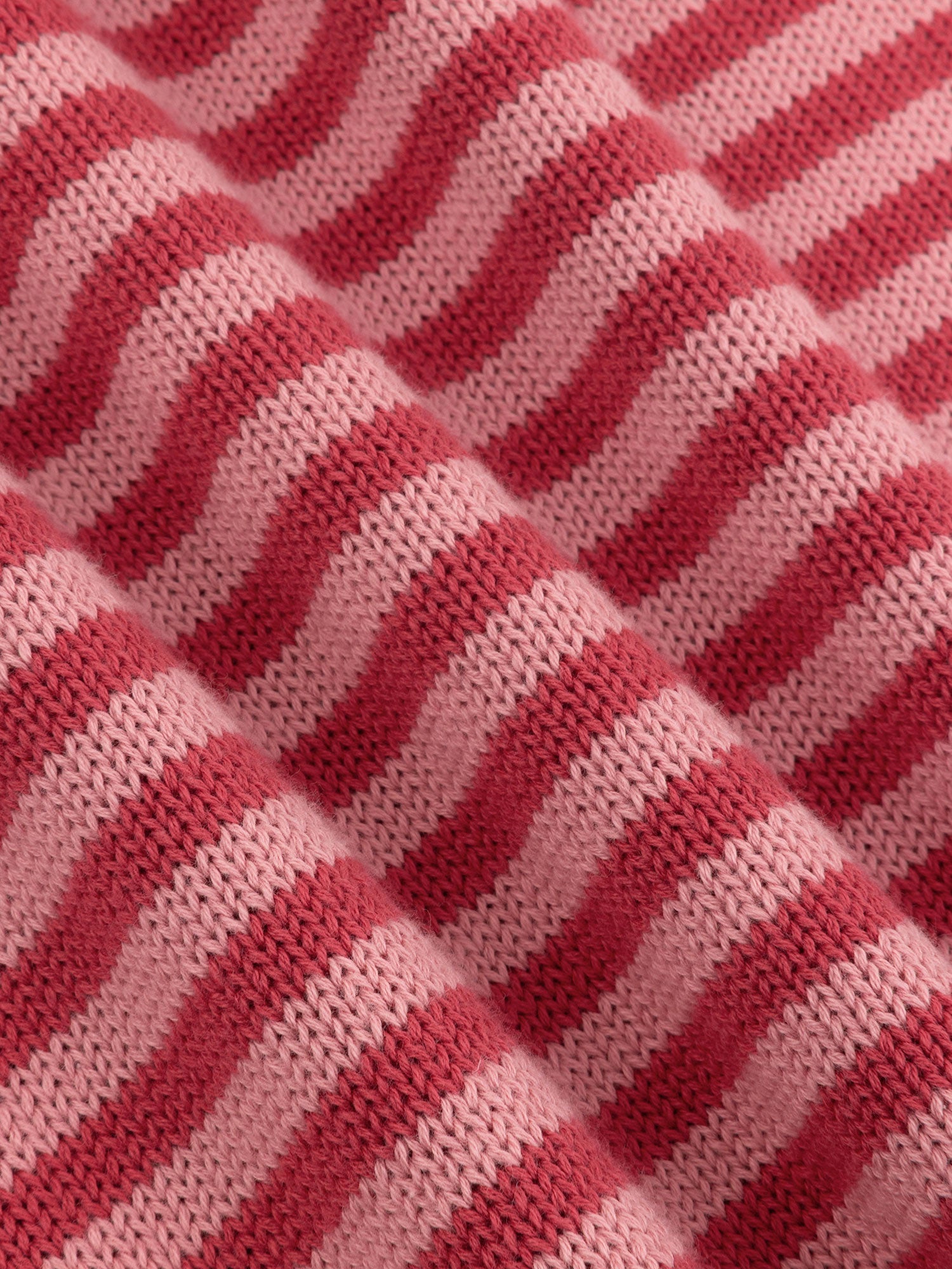 Knitted dress Bodien - Wine red/Dusty pink