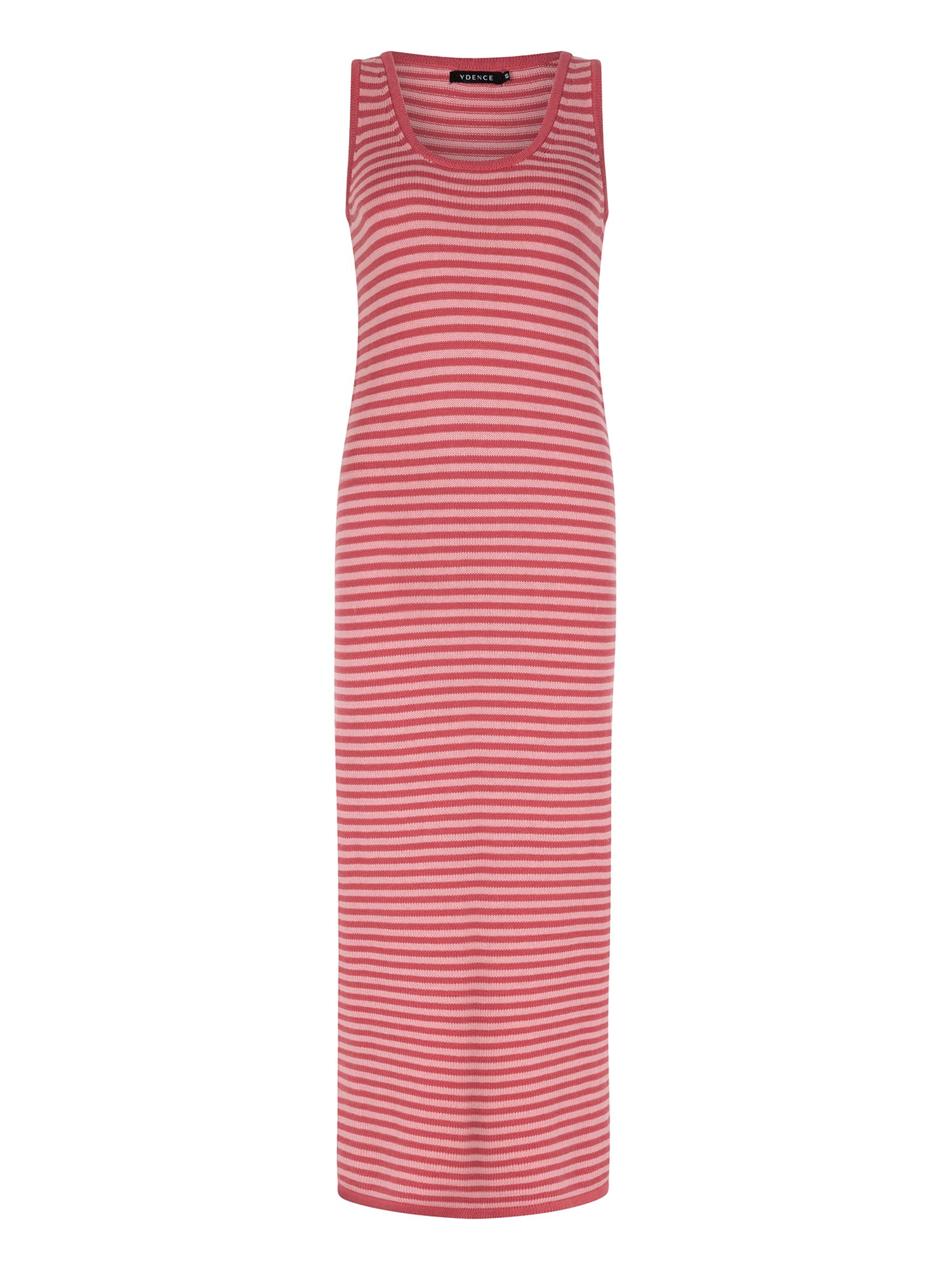 Knitted dress Bodien - Wine red/Dusty pink