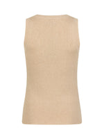 Knitted top Keely – Beige