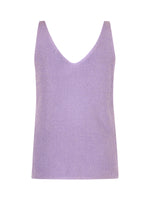 knitted top Lux - lilac