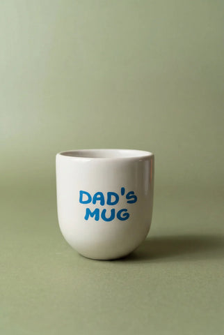 Sisi cup Dad's Mug - wit/blauw