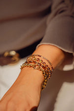 Cobra midi bracelet gold