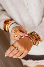 Verdana bracelet gold
