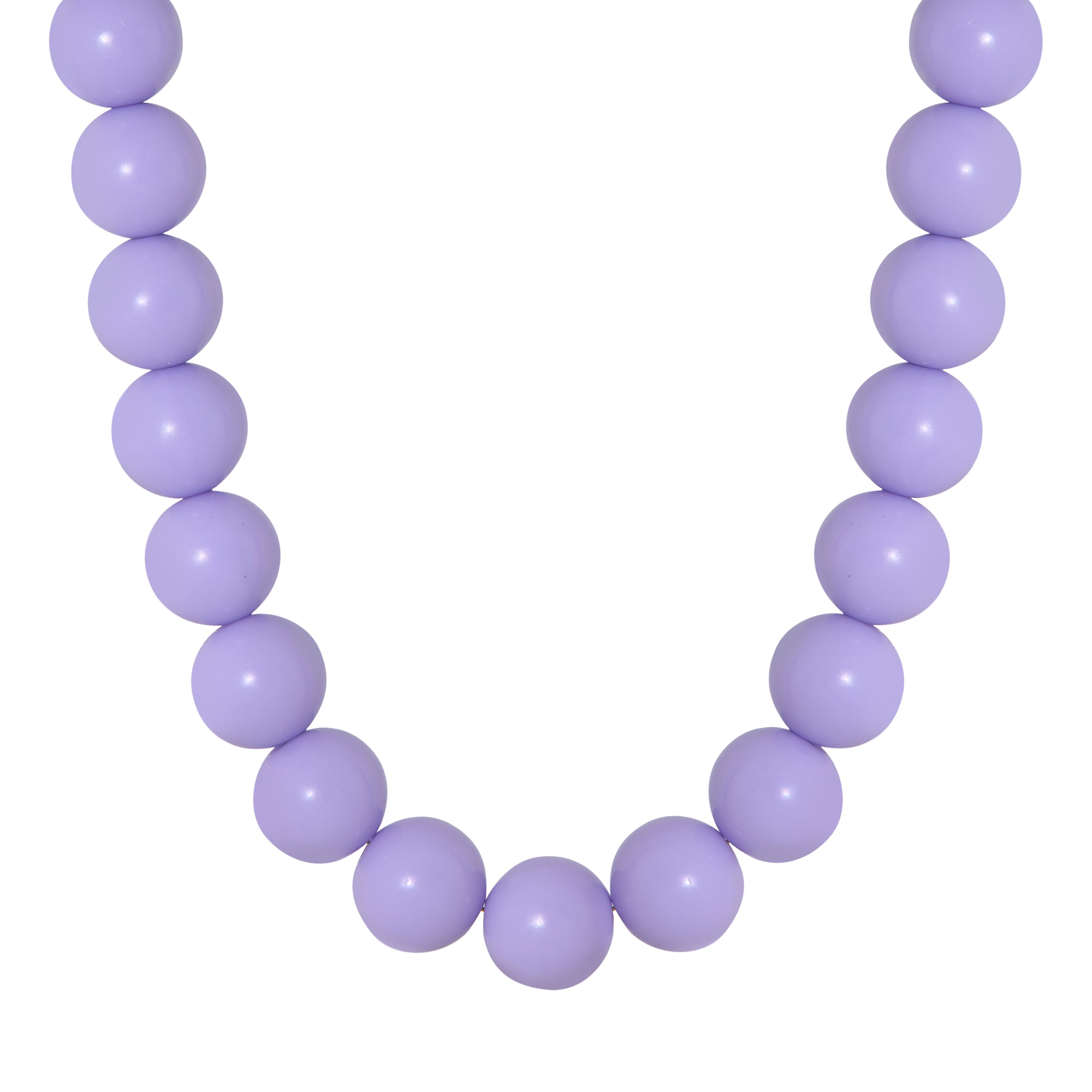 Lavender glow necklace gold