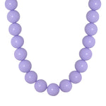 Lavender glow necklace gold