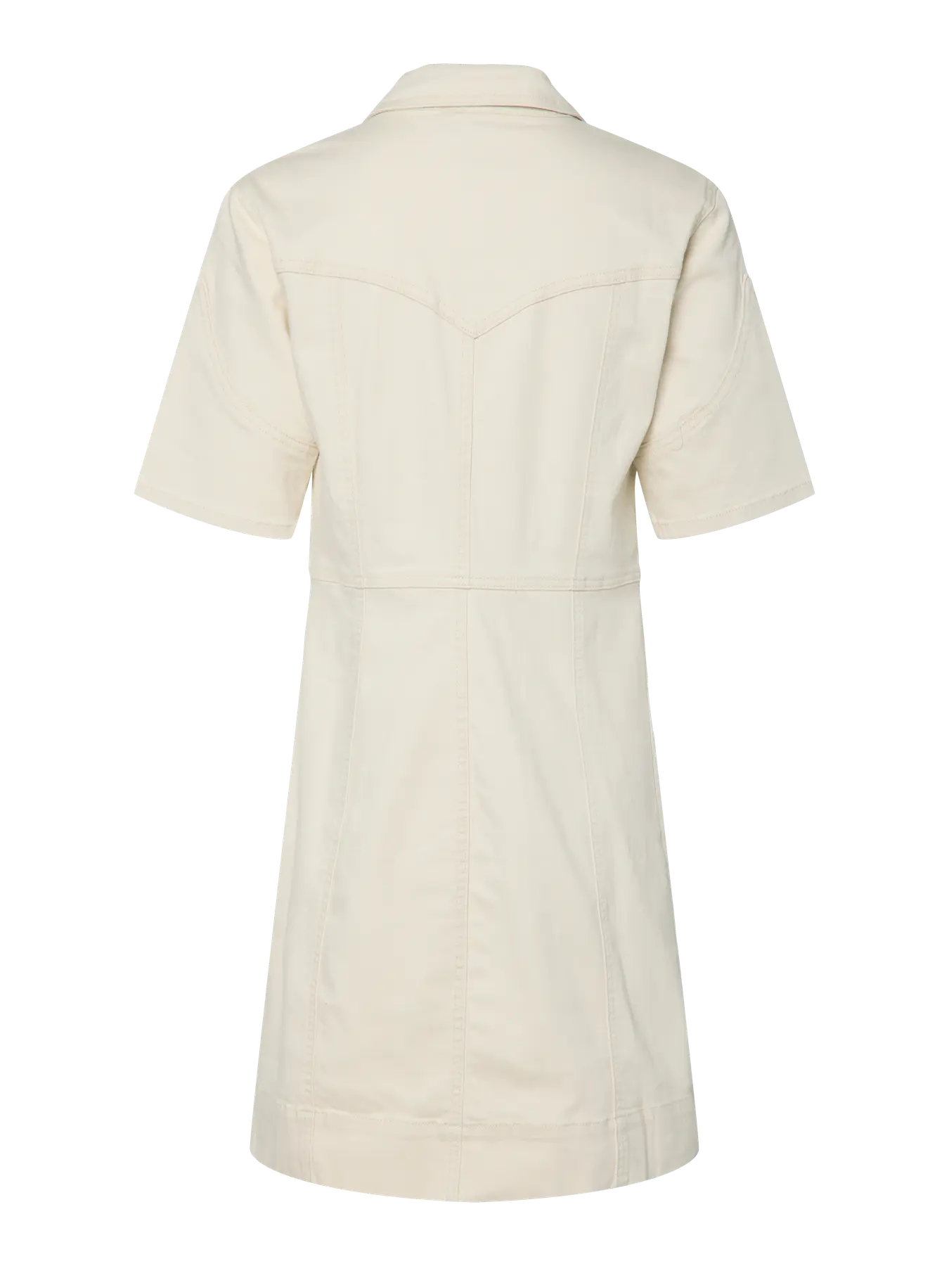 Yasdirma 2/4 denim dress s. - birch
