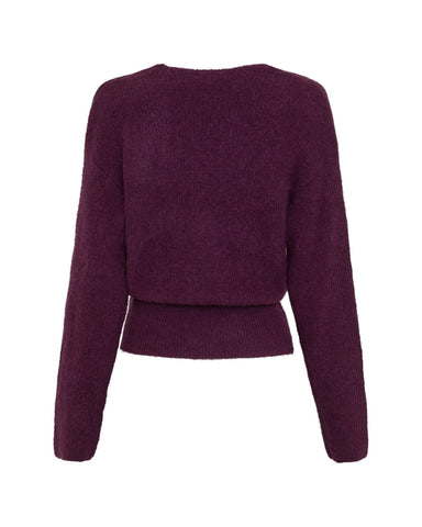 MSCHBondie Hope V Pullover - Potent purple