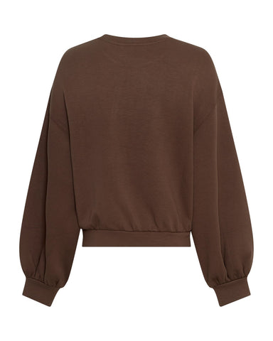MSCHBrionna Ima Q Sweatshirt - Slate black
