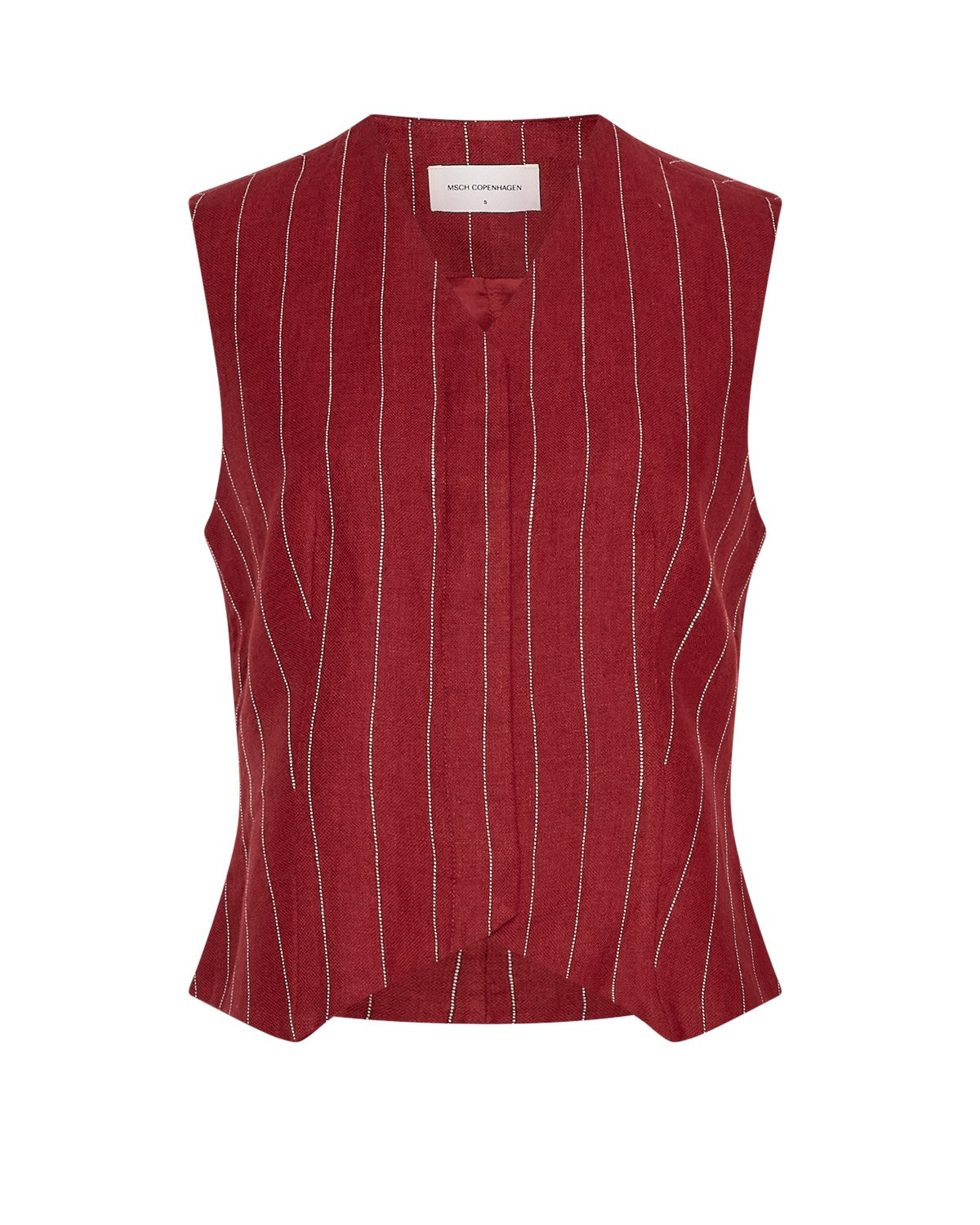 MSCHClaritte Waistcoat STP - Rhubard