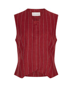 MSCHClaritte Waistcoat STP - Rhubard