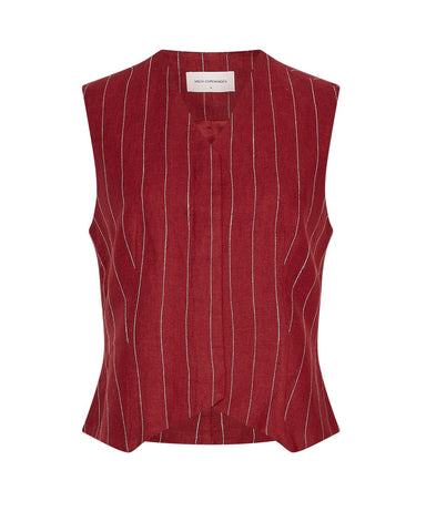 MSCHClaritte Waistcoat STP - Rhubard