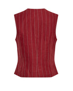 MSCHClaritte Waistcoat STP - Rhubard