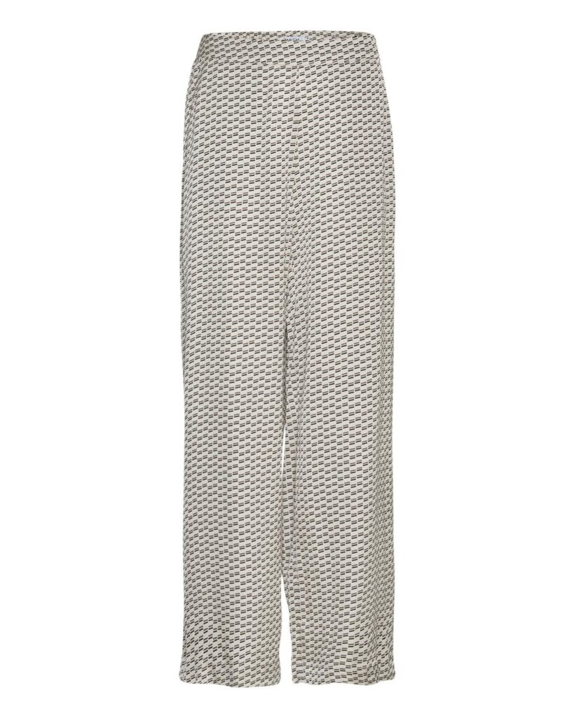 MSCHDareen irida pants - p taupe geomet