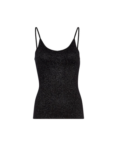MSCHEurasia Strap Top - Black/Silver