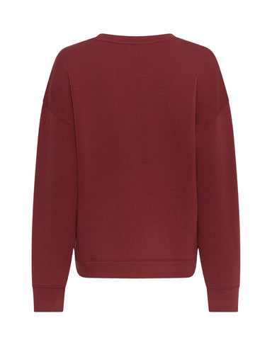 MSCHIma Q sweatshirt - Syrah