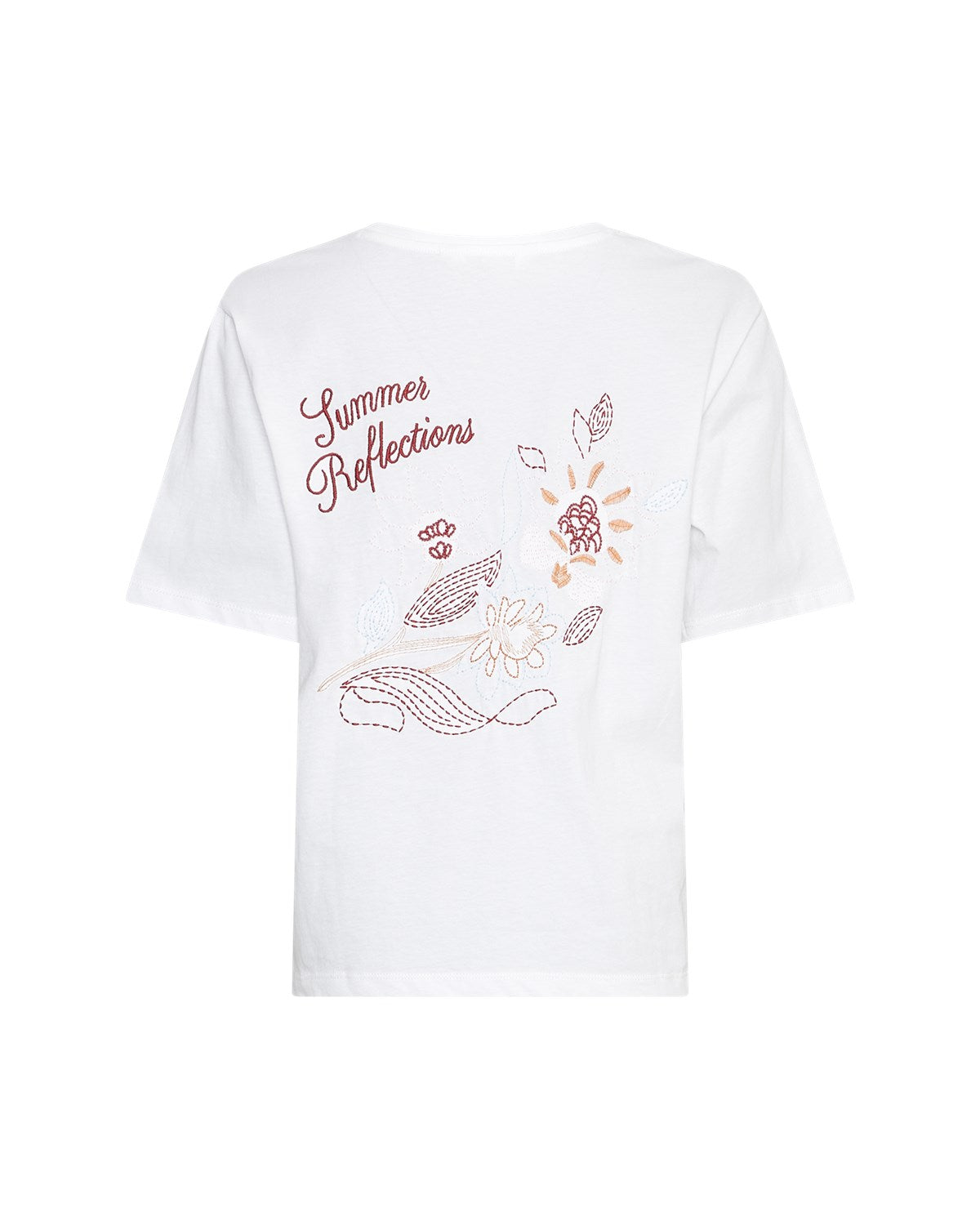 MSCHJeanitta Organic Tee - Bright white