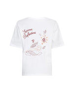 MSCHJeanitta Organic Tee - Bright white