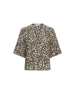 MSCHKalani Vlora 2/4 shirt AOP - Humus leo