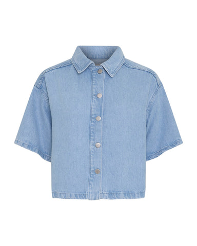 MSCHSaphina 2/4 Shirt - light blue