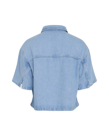 MSCHSaphina 2/4 Shirt - light blue