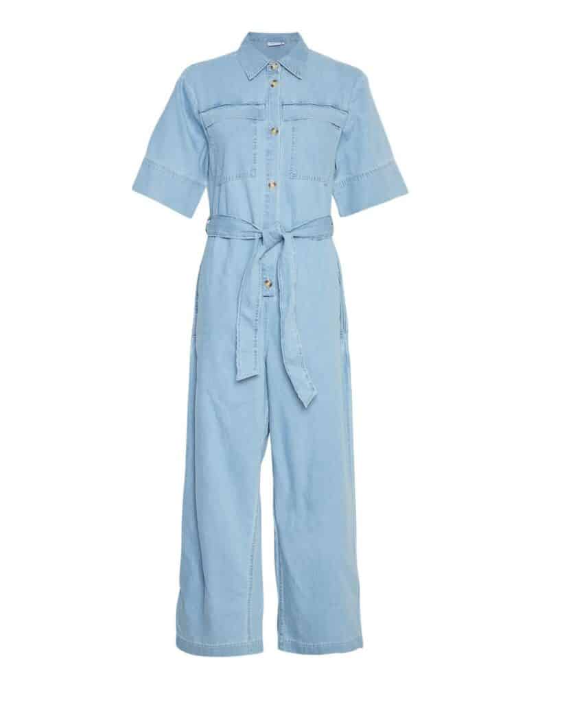 MSCHShayla 2/4 Jumpsuit - Blue Wash