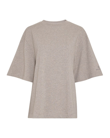 MSCHZalle icon logo Tee - Warm gray
