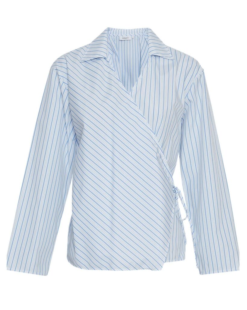 MSCHZenika Wrap Top STP - Azurine/blue-white