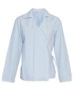 MSCHZenika Wrap Top STP - Azurine/blue-white