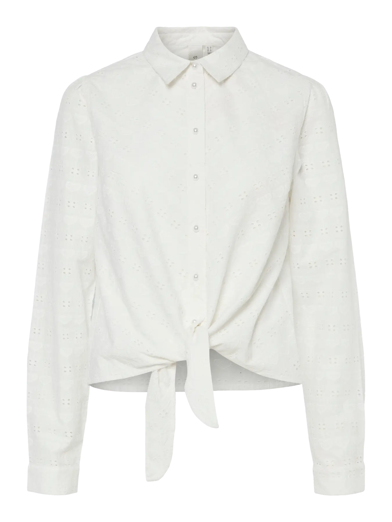 YASHEARTLY LS TIE SHIRT S.