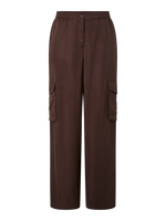 Yasbamboo hmw pant wo. elastic - coffee bean