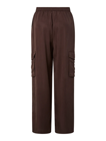 Yasbamboo hmw pant wo. elastic - coffee bean