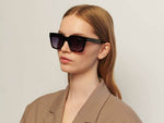 NANCY KL1912-10 black/demi tortoise