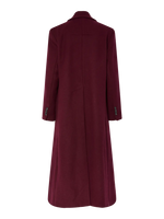 Yasroyla ls wool blend long coat - port royale