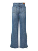 Yasuva hw wide jeans s. - medium blue denim