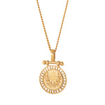 Olea necklace gold