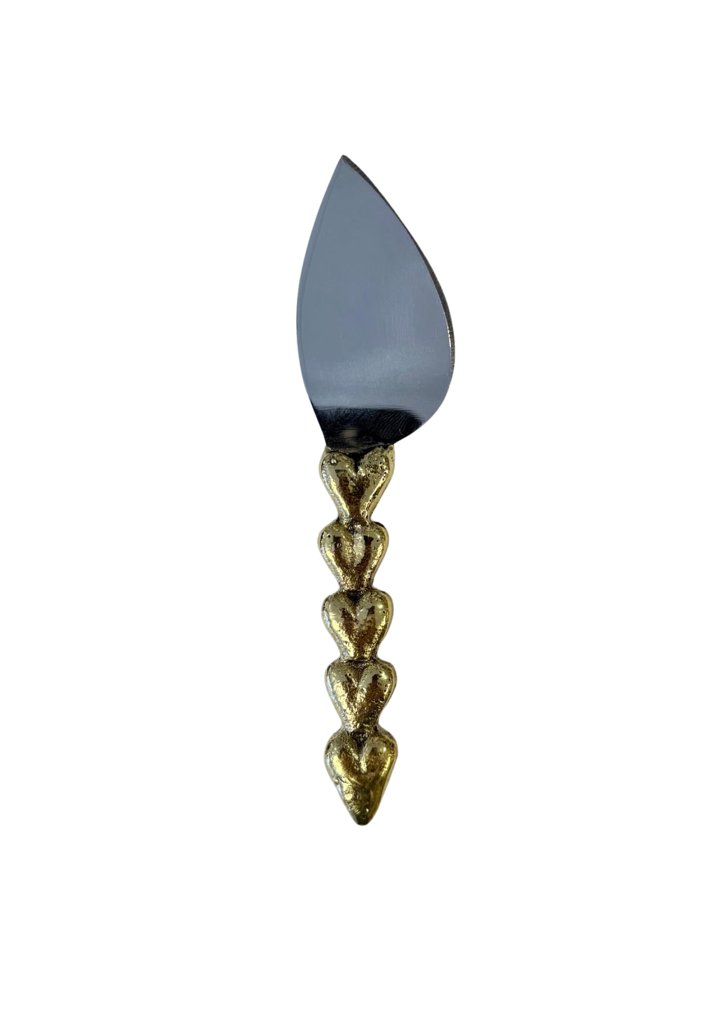 Holly heart cheese knife - puntmes