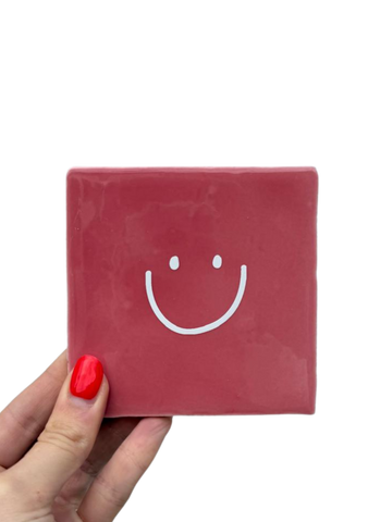 Tegel - Smile - roze