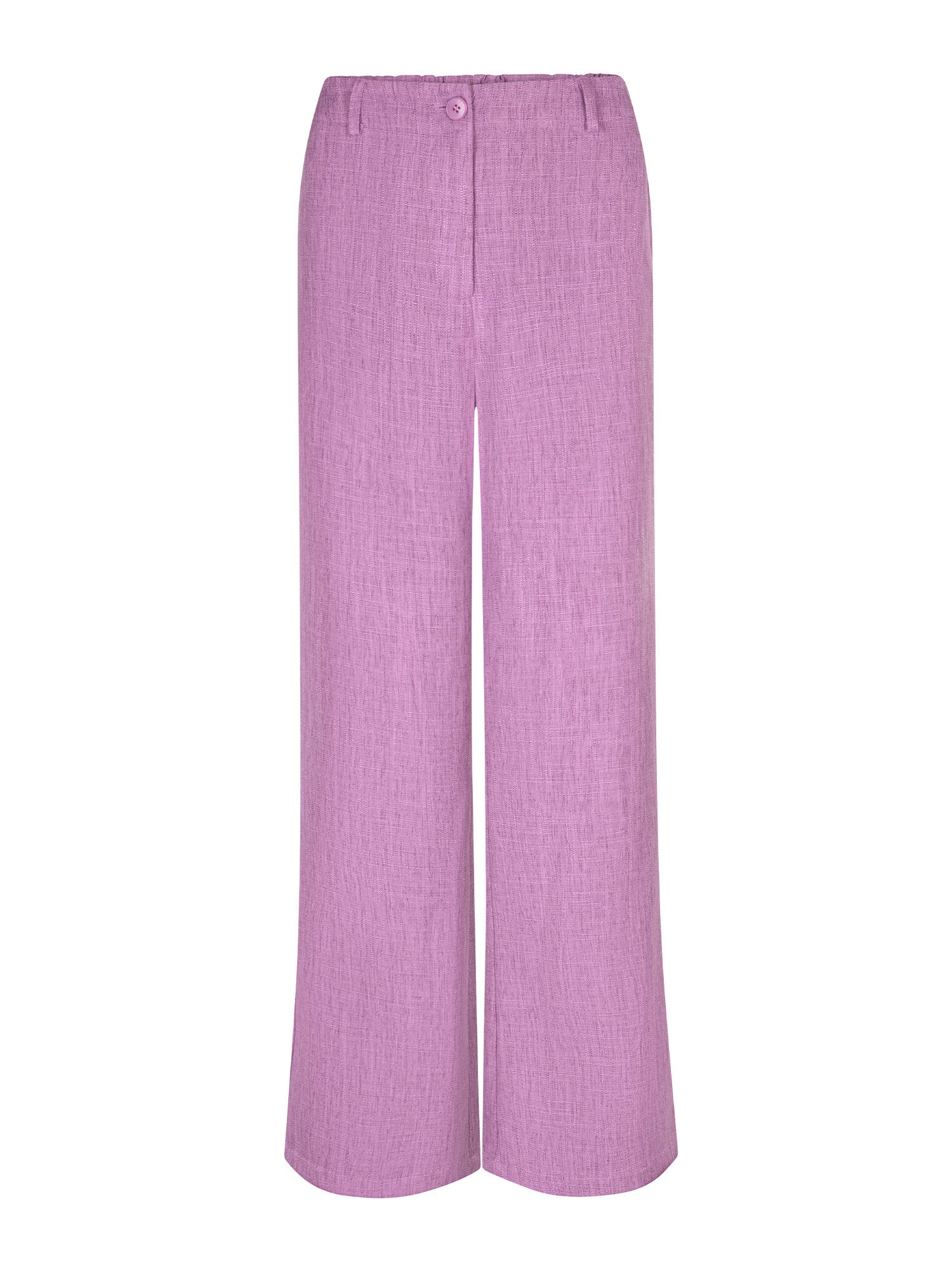 Pants Leona - Purple melange